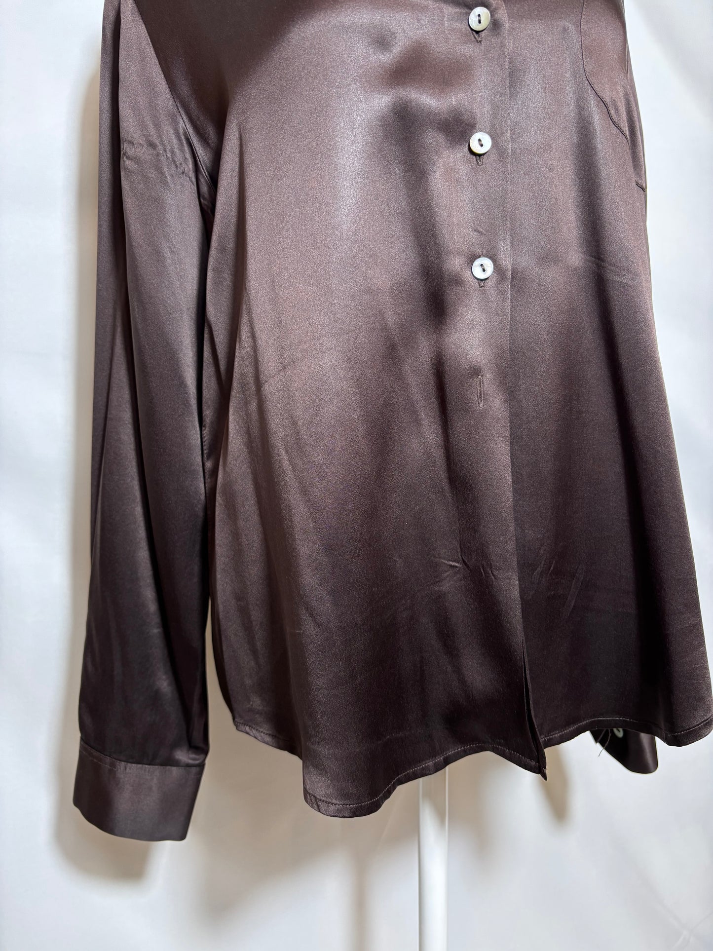 Ann Taylor Silk Button Up