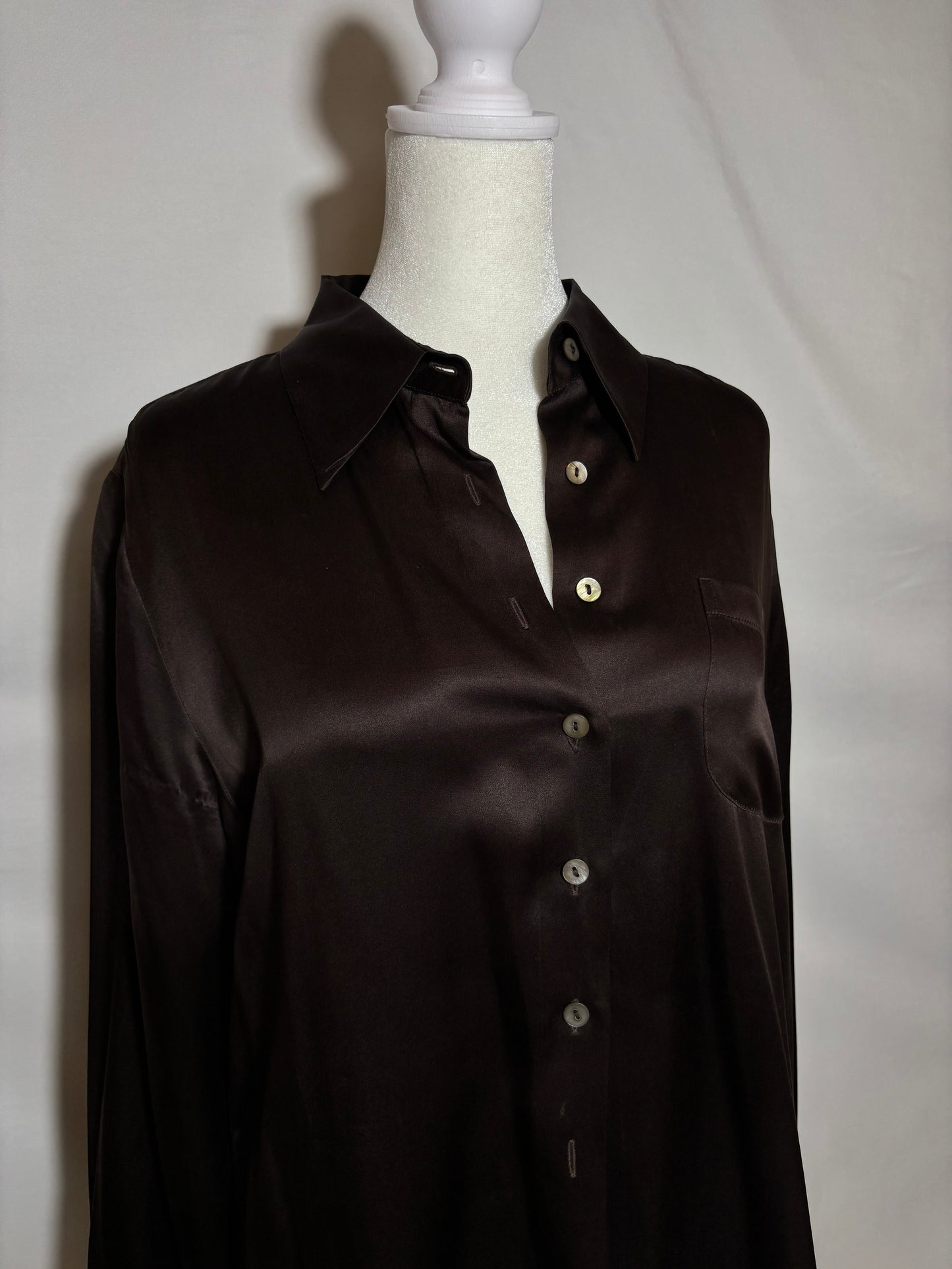 Ann Taylor Silk Button Up