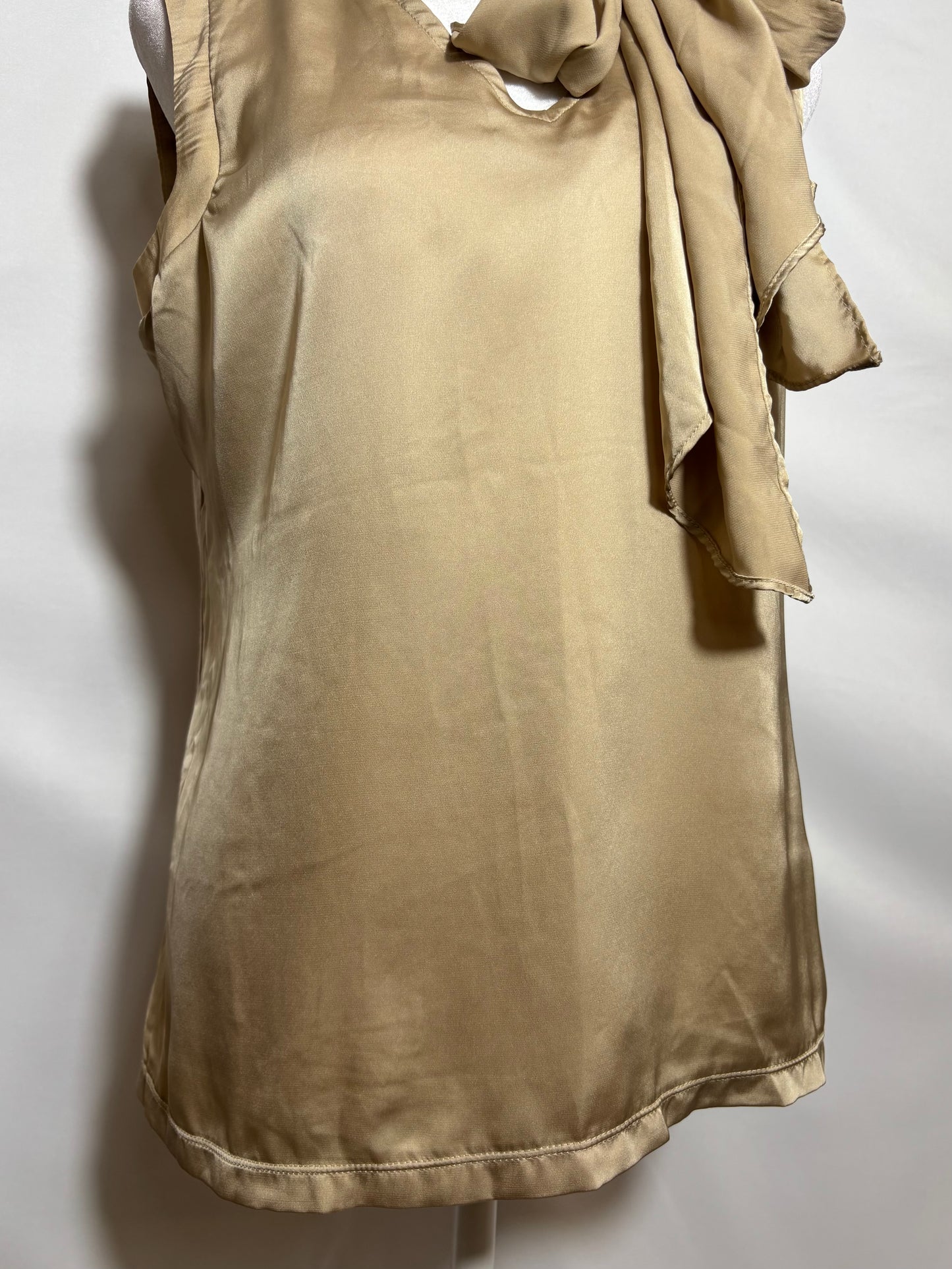 Ann Taylor Blouse with Neck-Tie Wrap