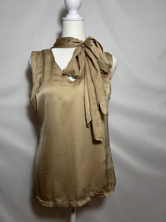 Ann Taylor Blouse with Neck-Tie Wrap