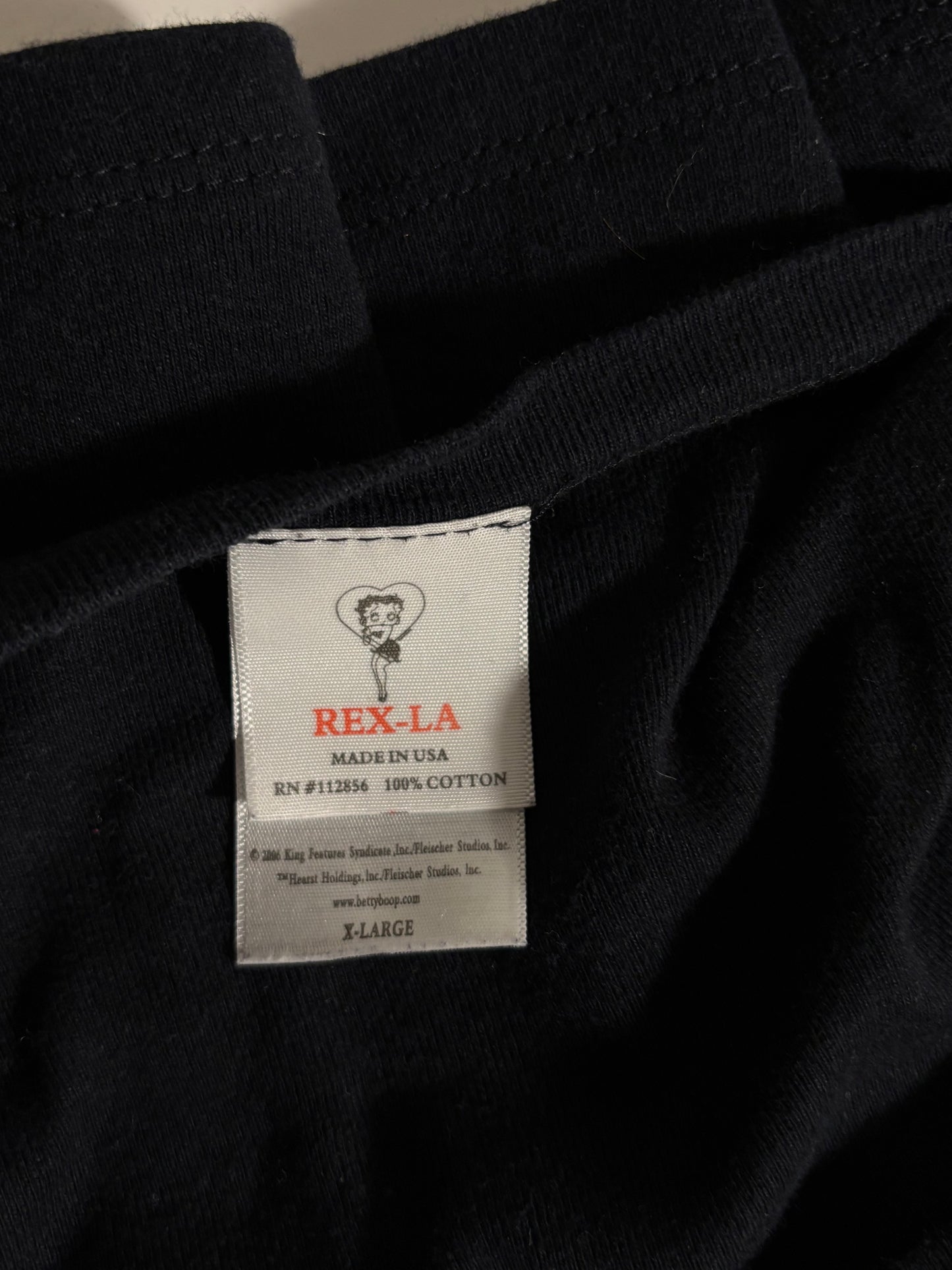 Rex-LA Betty Boop Top