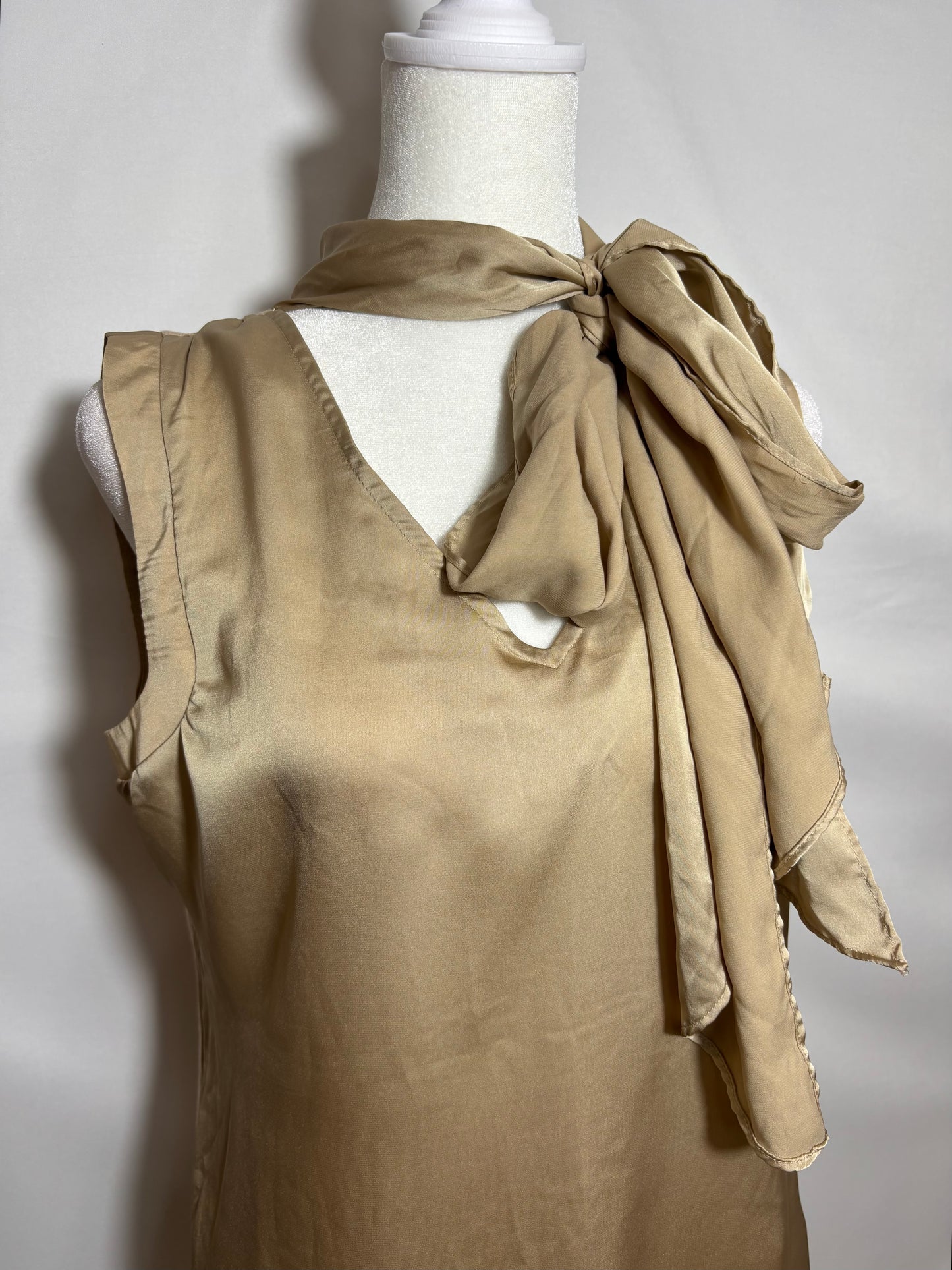 Ann Taylor Blouse with Neck-Tie Wrap