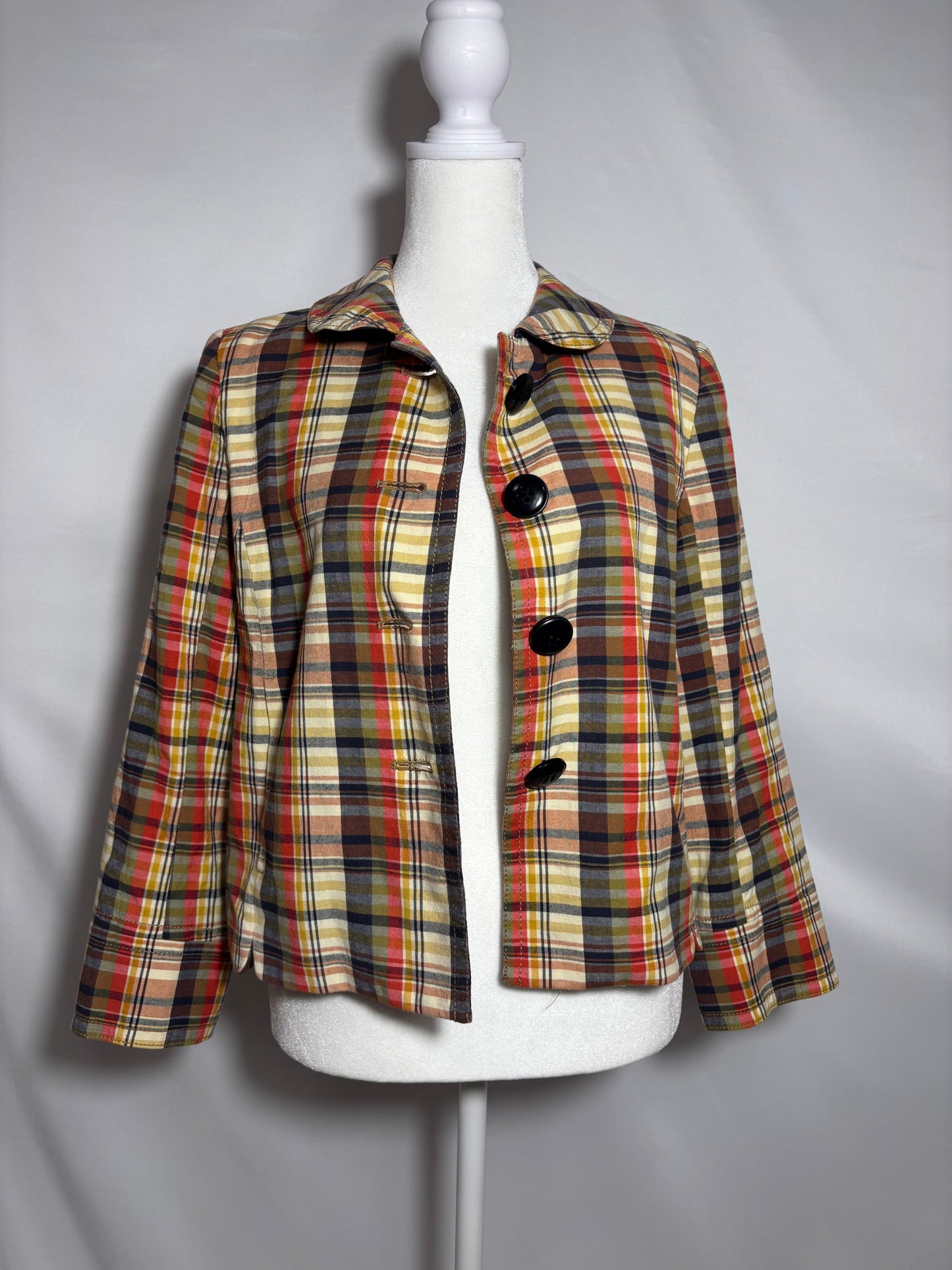 J. Crew Plaid Blazer