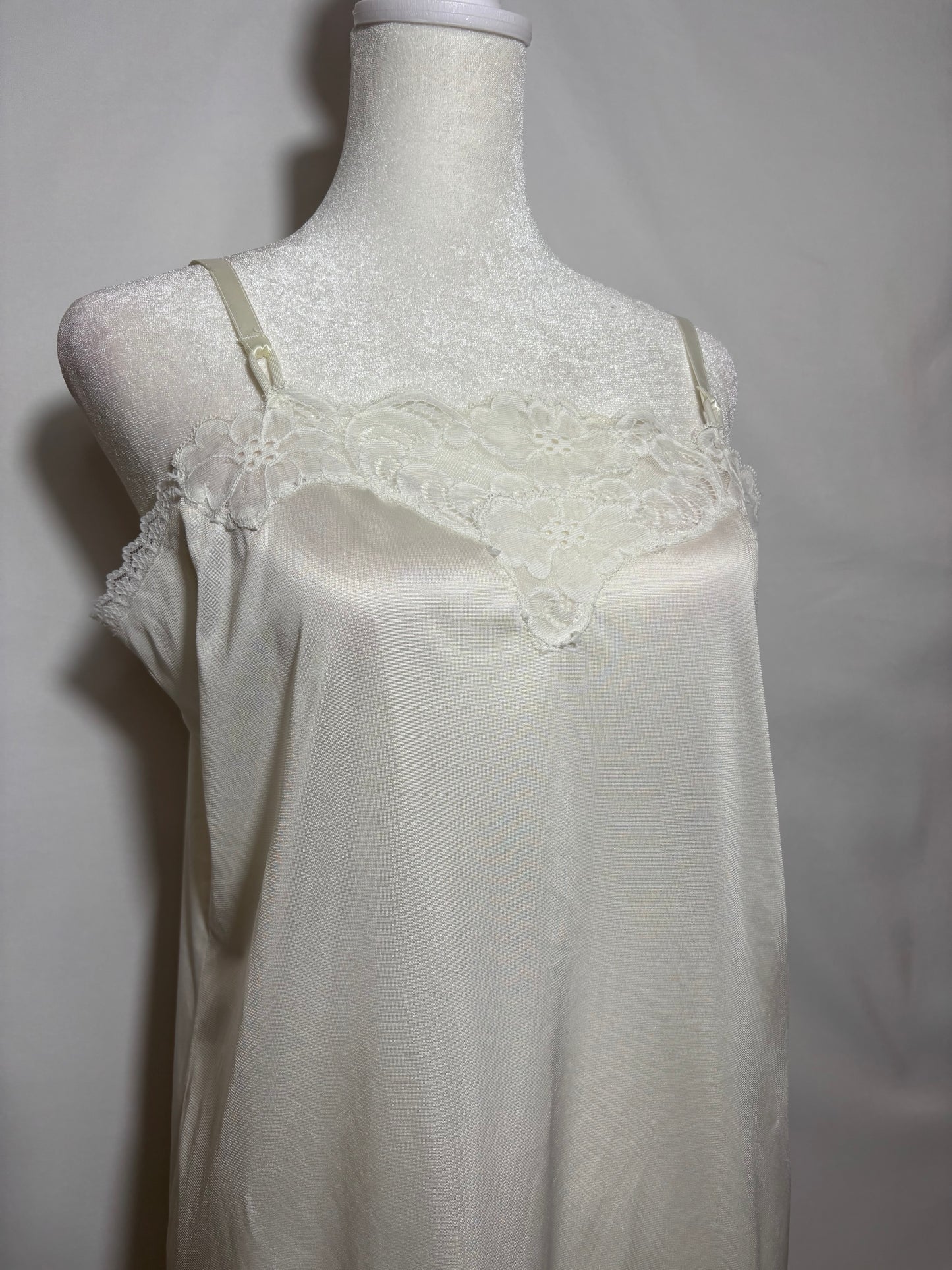 Vintage White Slip Dress