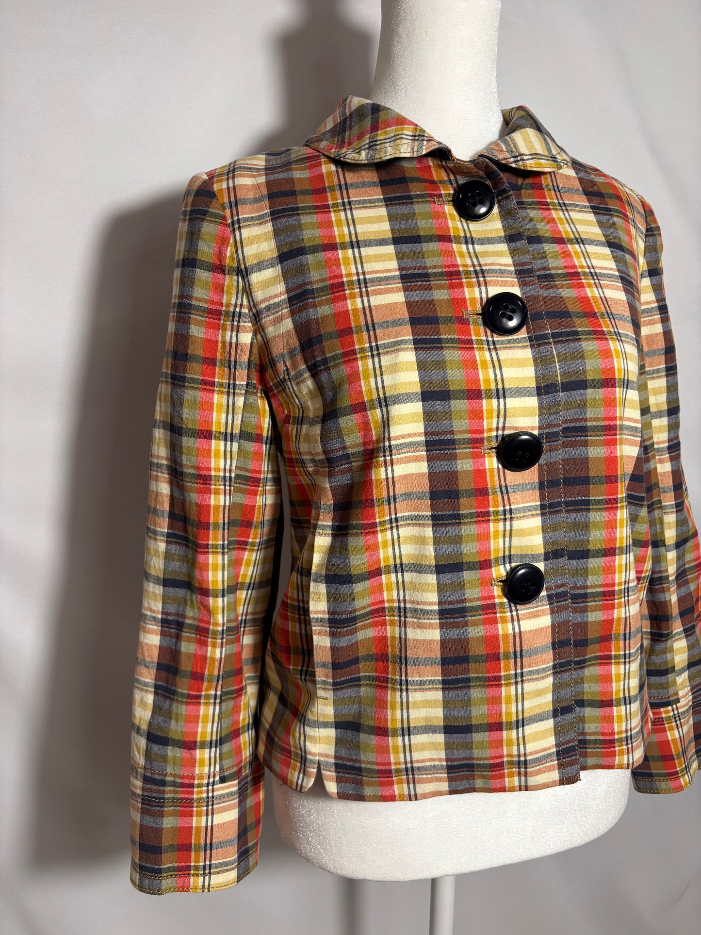 J. Crew Plaid Blazer