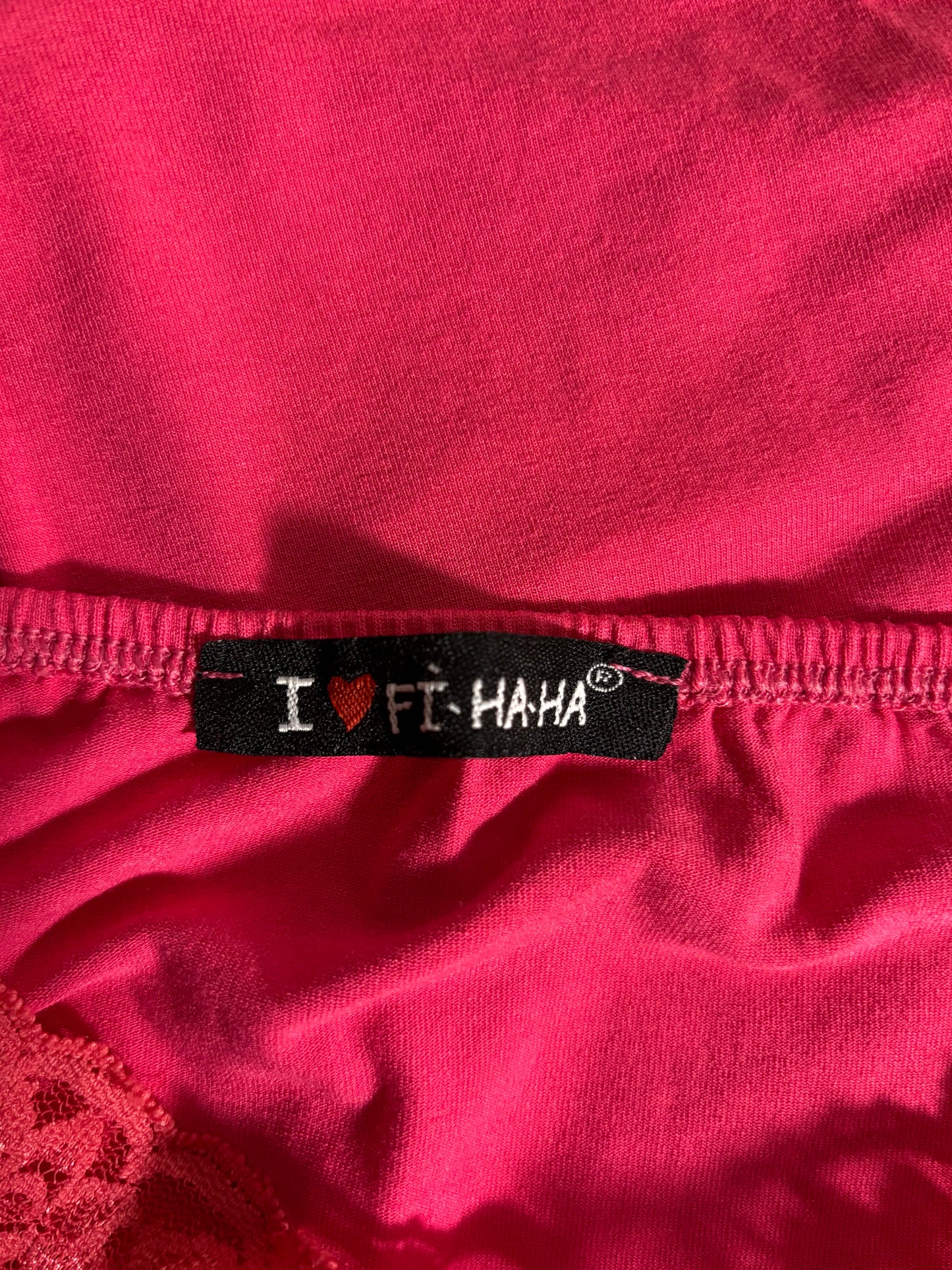 I ♥︎ FI-HA-HA Strapless Top