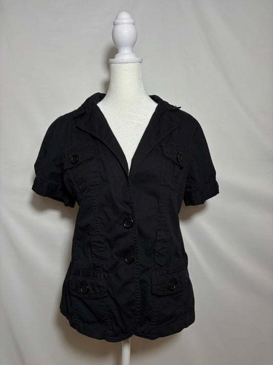 Miss Ashley Button Up Blouse