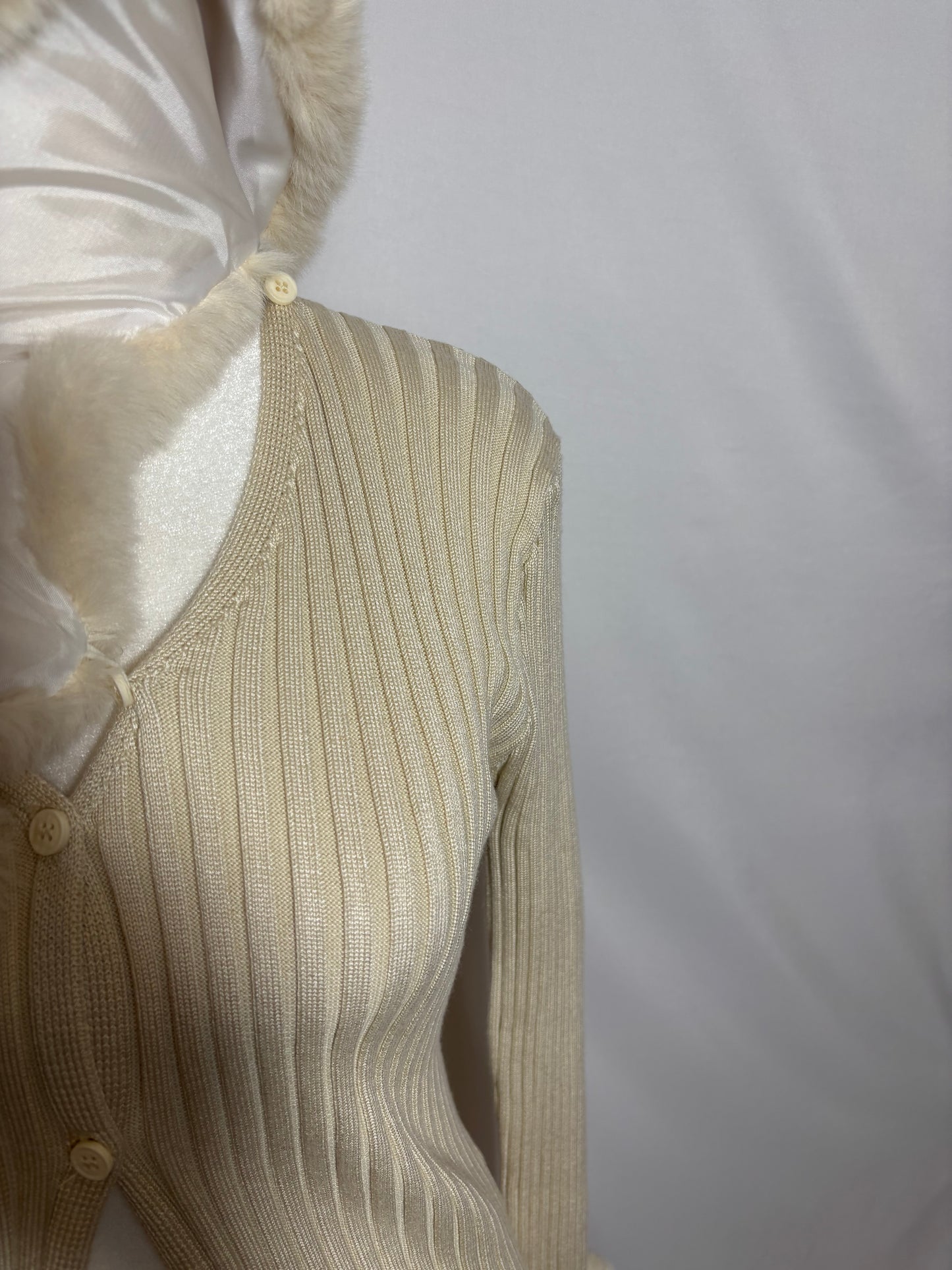 RedBerry Faux Fur Cardigan