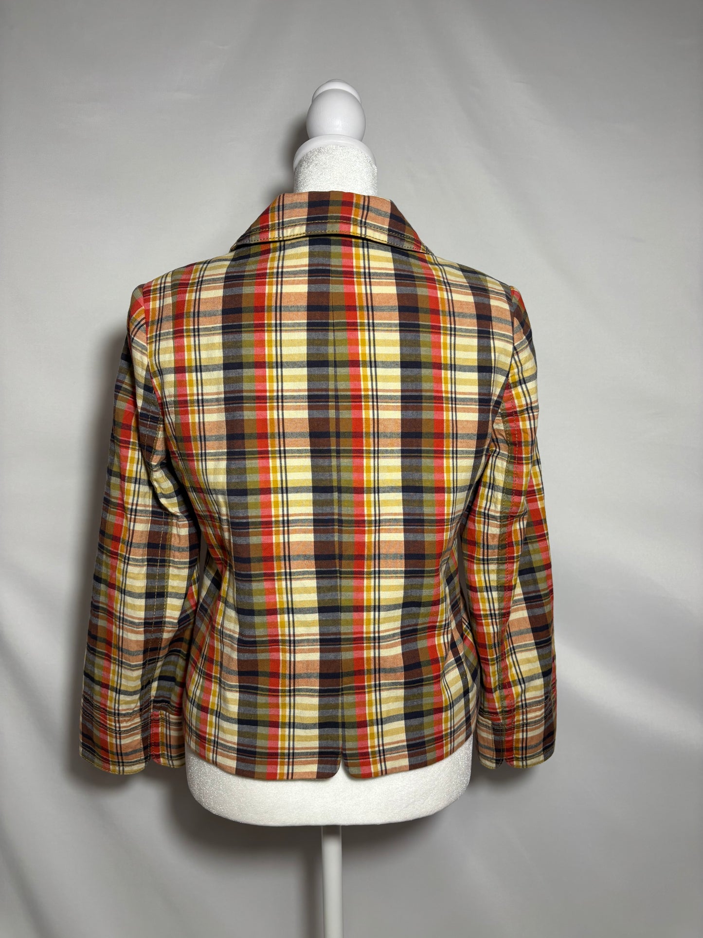J. Crew Plaid Blazer