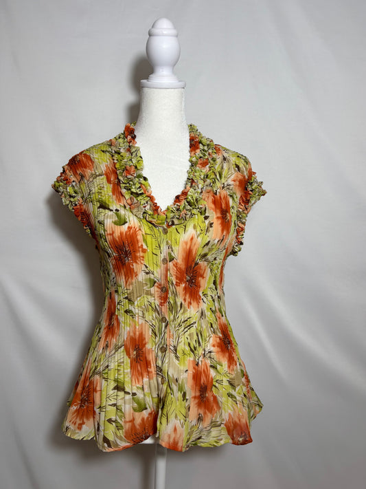 Sunny Leigh Patterned Blouse