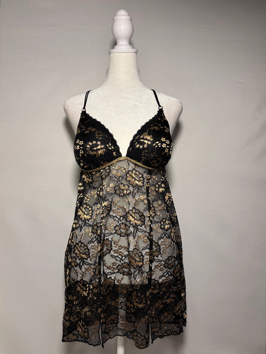 Lilac + London Lace Slip Dress