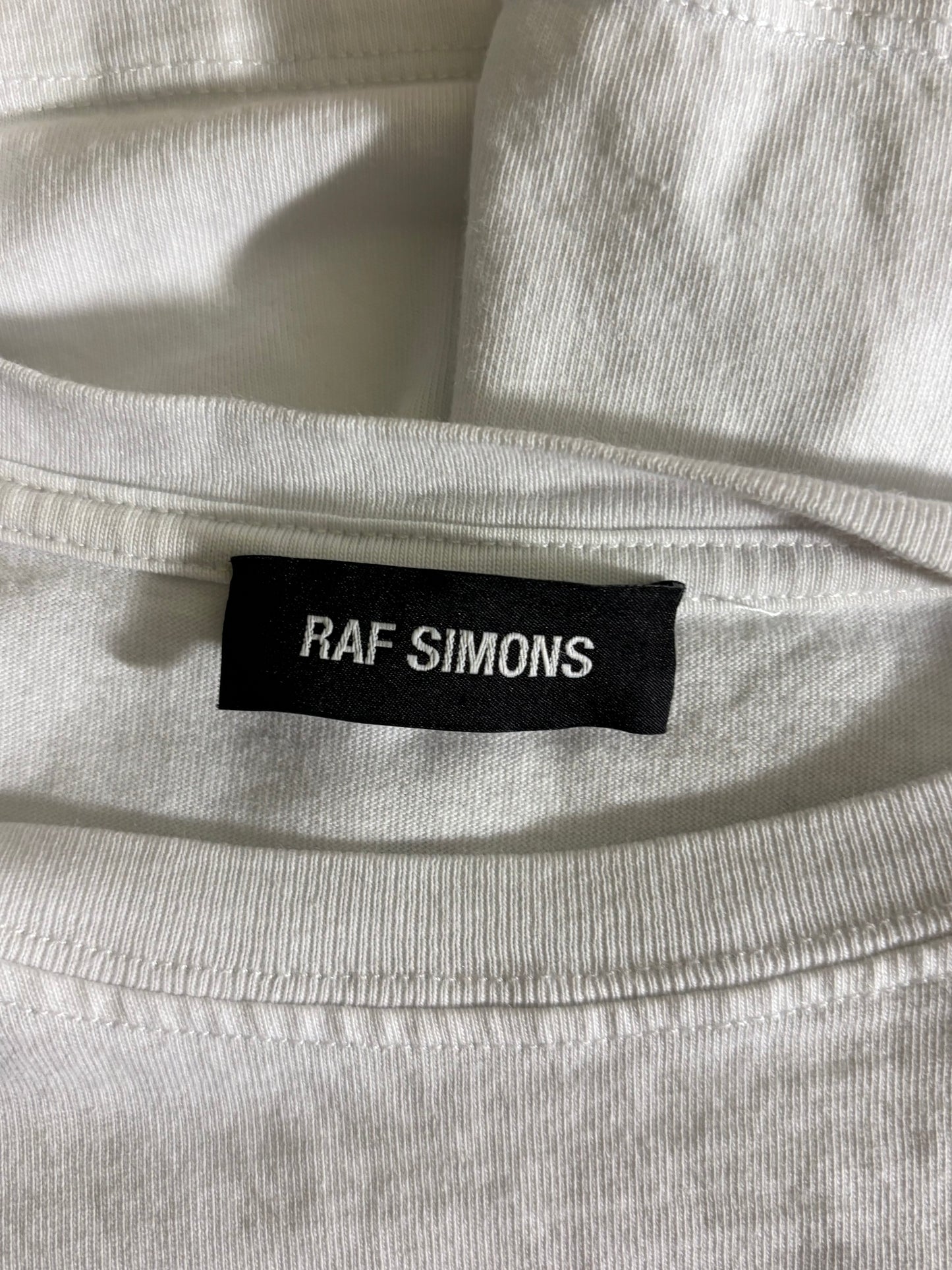 RAF SIMMONS Graphic Tee Shirt
