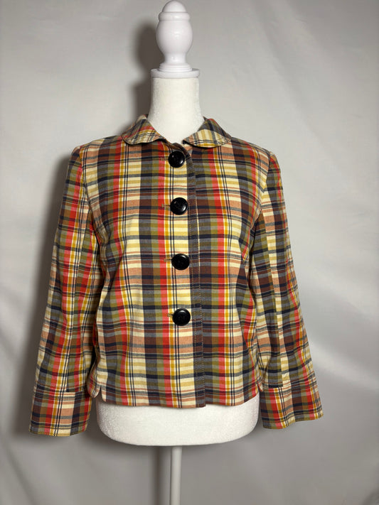 J. Crew Plaid Blazer