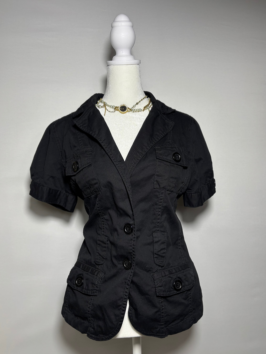 Miss Ashley Button Up Blouse